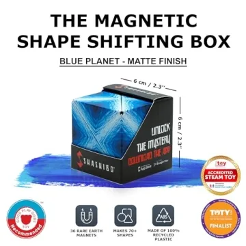 SHASHIBO Shape Shifting Box - Award-Winning Fidget Toy