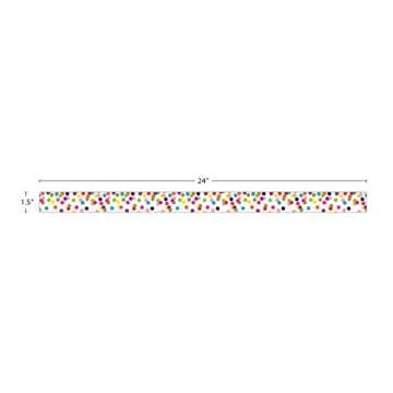 Teacher Created Resources Confetti Magnetic Border (TCR77149)