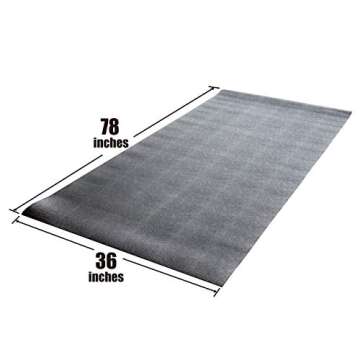 WF Athletic Supply Rubber Coated Hex Dumbbell Set, Multiple Choices Available - Dumbbells with Rack Stand and Mat, or Dumbbells Only (200/550/1200/2100/3000 LB) (e. 5-50LB w/ 3-tier Rack and Mat)