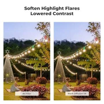 K&F Concept 67mm Black Diffusion Filter for Stunning Visuals