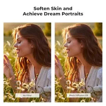 K&F Concept 67mm Black Diffusion Filter for Stunning Visuals