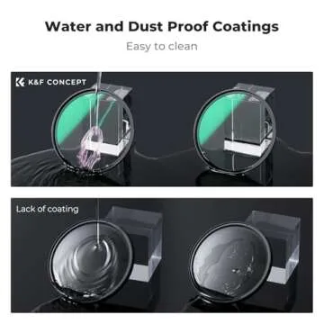 K&F Concept 67mm Black Diffusion Filter for Stunning Visuals