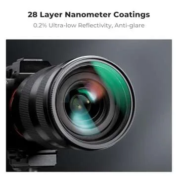 K&F Concept 67mm Black Diffusion Filter for Stunning Visuals