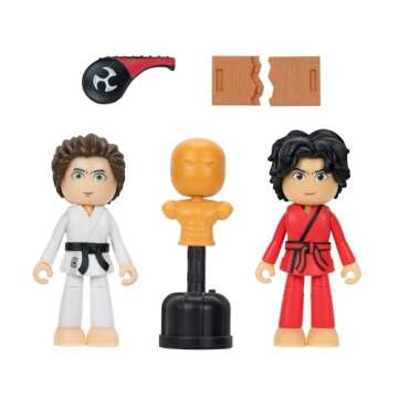 Cobra Kai Diaz vs Keene Game Pack with Action Figures