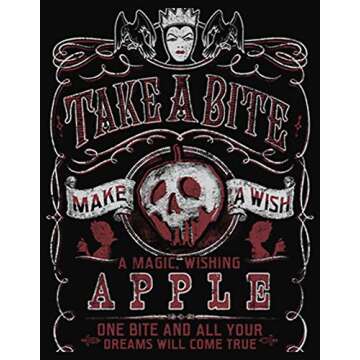 Disney Rebel Rose Women's Long Sleeve Cowls Top