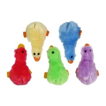 MULTIPET Duckworth Plush Filled Dog Toy, Assorted Colors, (Pack of 1)