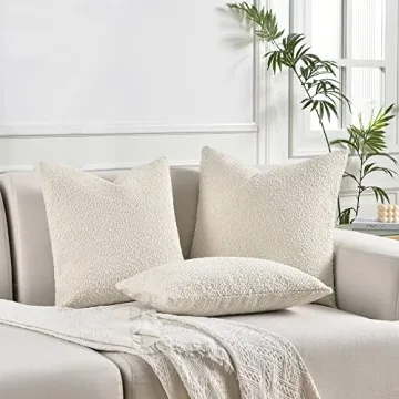 Stylish Sunkifover Textured Boucle Pillow Cover 12x20