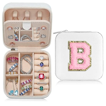 Chic Travel Jewelry Box for Girls - Personalized and Stylish