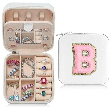 Chic Travel Jewelry Box for Girls - Personalized and Stylish