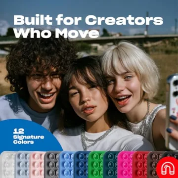 OCTOBUDDY Magnet - Dual Magnetic & Suction Phone Mount