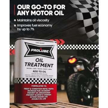 Prolube Oil Treatment for Gas & Diesel Engines - 1QT - Enhance Performance