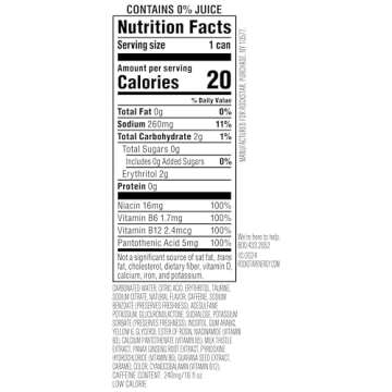 Rockstar Pure Zero Energy Drink, Orange, 0 Sugar, with Caffeine and Taurine, 16oz Cans (12 Pack) (Packaging May Vary)