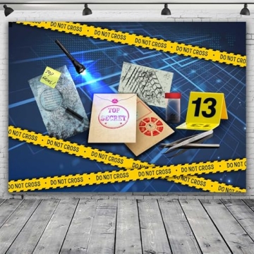 EMDSPR Detective Backdrop for Unique Photography