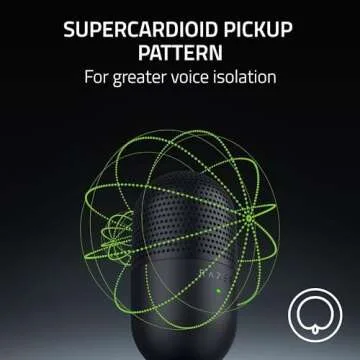 Razer Seiren V3 Mini USB Microphone for Gaming and Streaming