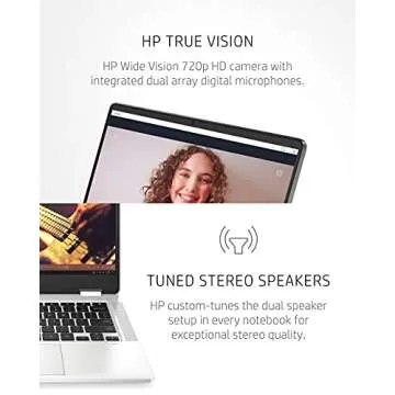 HP Chromebook x360 14a 2-in-1 Laptop - Versatile & Efficient