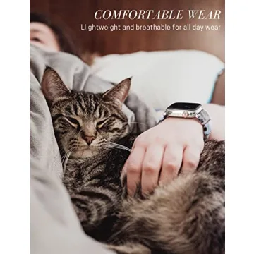 Heesch Tortoise Apple Watch Band for Women - Stretchy Design