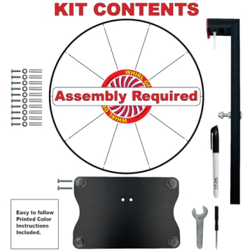 Exciting 12 Inch Prize Wheel for Events | Durable & Customizable