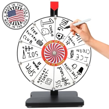 Exciting 12 Inch Prize Wheel for Events | Durable & Customizable