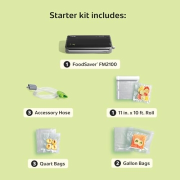 FoodSaver Vacuum Sealer Machine with Automatic Detection