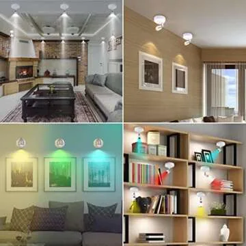 LEDERA Wireless LED Spotlight - Multi-Color Accent Light