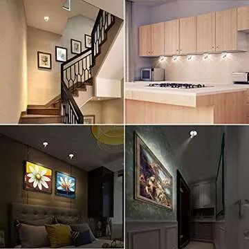 LEDERA Wireless LED Spotlight - Multi-Color Accent Light