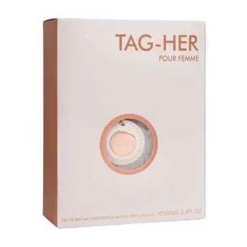 Armaf Tag Her for Women Eau de Parfum Spray, 3.4 Ounce