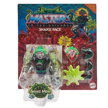 MOTU Origins Snake Face 5.5-in Deluxe Figure with Accessories