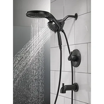 Delta Trinsic Shower Trim Kit Matte Black Stylish Fixture