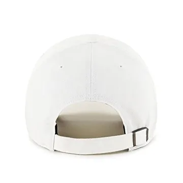 Shop 47 Dodgers Clean Up Dad Hat in White on White