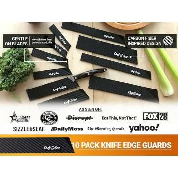 Chef Sac Knife Edge Guards - Durable Protection for Knives