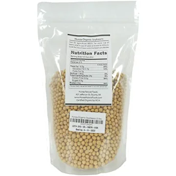 Hunza Organic Soybeans (2 lbs) - Affordable Protein Source