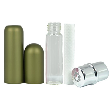 Stylish Essential Oil Inhalers Set – 5 Colors & Wicks
