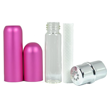Stylish Essential Oil Inhalers Set – 5 Colors & Wicks