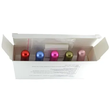 Stylish Essential Oil Inhalers Set – 5 Colors & Wicks