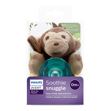 Philips AVENT Soothie Snuggle Holder with Pacifier for Babies