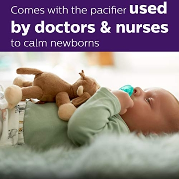Philips AVENT Soothie Snuggle Holder with Pacifier for Babies
