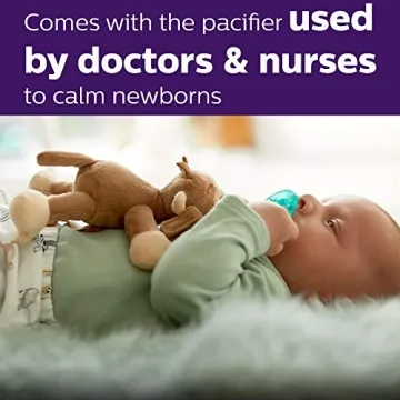Philips AVENT Soothie Snuggle Holder with Pacifier for Babies