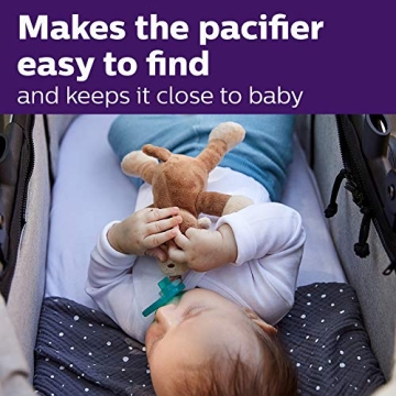 Philips AVENT Soothie Snuggle Holder with Pacifier for Babies