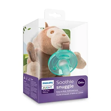 Philips AVENT Soothie Snuggle Holder with Pacifier for Babies