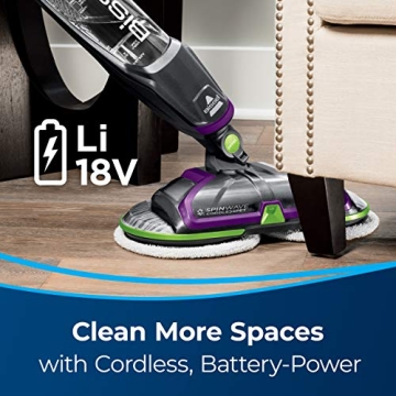 BISSELL Cordless Spin Mop Cleaner 18V for Hard Floors