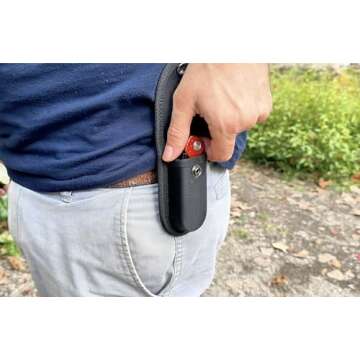 Utility Tool by Bear Grylls, Multitool Pocket Knife For Camping, Hiking, EDC and Survival, with Bottle & Can Opener, Pliers, Screwdriver, Sheath - Black Oxide Finish, Medium