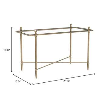 SAFAVIEH Home Collection Tait Gold Coffee Table