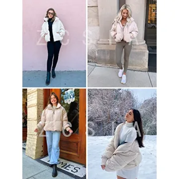 Stylish ZCSIA Women's Winter Oversized Puffer Jacket