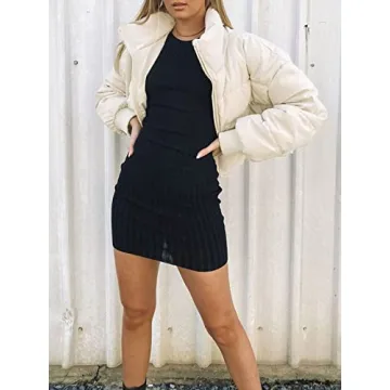 Stylish ZCSIA Women's Winter Oversized Puffer Jacket