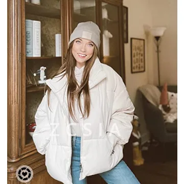 Stylish ZCSIA Women's Winter Oversized Puffer Jacket