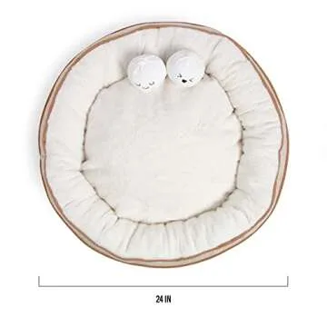Cute & Cozy Dim Sum Dog Bed for Small Breeds