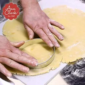 Biscuit Circle Cookie Cutter 3" Made in USA by Ann Clark