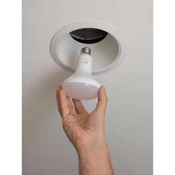 Philips Hue White and Color Ambiance BR30 60W Equivalent Dimmable LED Smart Flood Light, 1 Smart Bulb, Works with Alexa, Apple HomeKit, and Google Assistant (California residents)