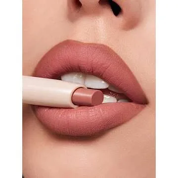 SHEGLAM 2 In 1 Matte Lip Liner and Long Lasting Lipstick Set Makeup - Soft Chai