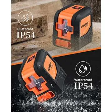 ENGiNDOT Self Leveling Laser Level 50ft for Precision Projects
